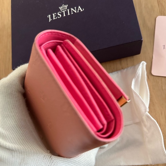 J.Estina tri-fold short wallet - Picture 3 of 12